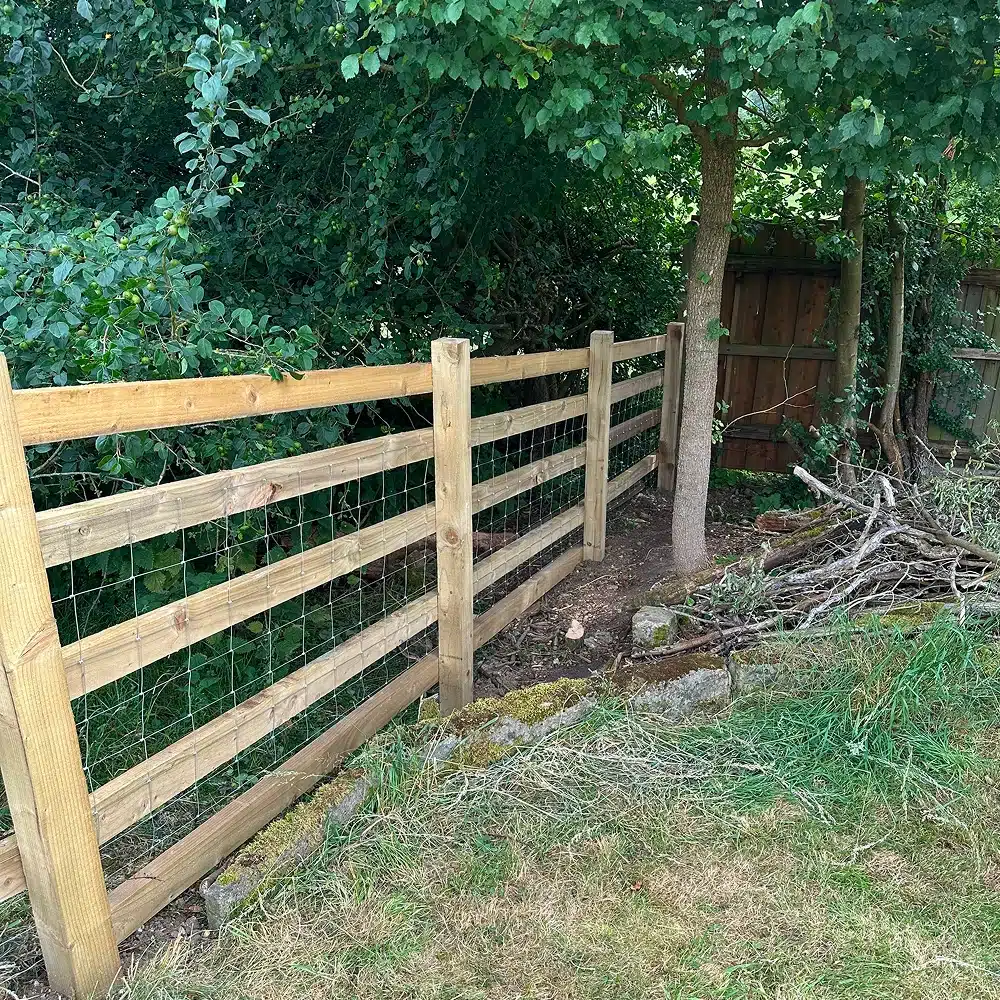 Agricultural fencing across rural land