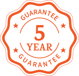 5-year guarantee